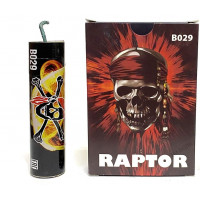 Петарды фитильные RAPTOR - B029 РАПТОР ТМ Волк (12 гр. флеша, пачка 3 шт., цена за 1 штуку)