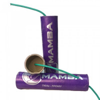 Петарды фитильные MAMBA FPC631 - 50 гр. пороха, аналог Корсар 18, мощный хлопок 200дБ - 4 штуки в пачке (цена за 1шт.)