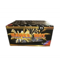 Салют TKB073 Парад BOX 73 выстрелов 1"-1,2"- 2" (разнокалиберная)