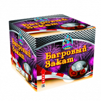 Салют FP-B102 БАГРОВЫЙ ЗАКАТ 0,8" дюйма (20 мм.) калибр 36 залпов