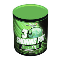 Цветной дым SMOKING POT зеленого цвета (60 секунд, наземный)